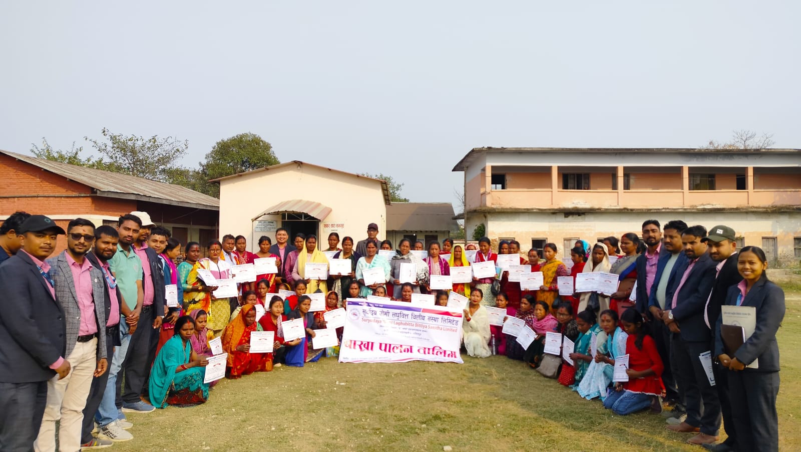 सूर्योदय वोमी लघुवित्त वित्तीय संस्थाद्वारा व्यावसायिक बाख्रा पालन  तालिम सम्पन्न